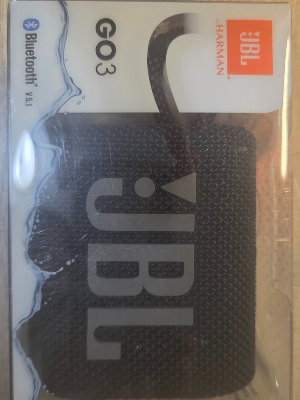 JBL Go 3 Portable Bluetooth Speaker - Unopened